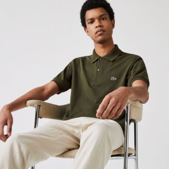 Lacoste Classic Fit L.12.12 Polo Shirt - Šortky Pánské Hnědožlutý Zelene | CZ-cBDQ8U